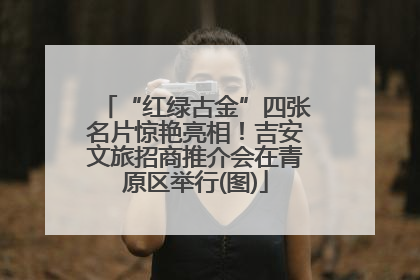 “红绿古金”四张名片惊艳亮相！吉安文旅招商推介会在青原区举行(图)
