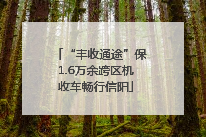 “丰收通途”保1.6万余跨区机收车畅行信阳