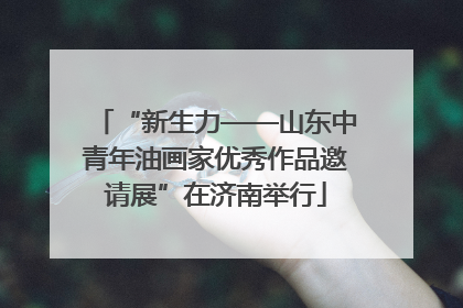 “新生力——山东中青年油画家优秀作品邀请展”在济南举行