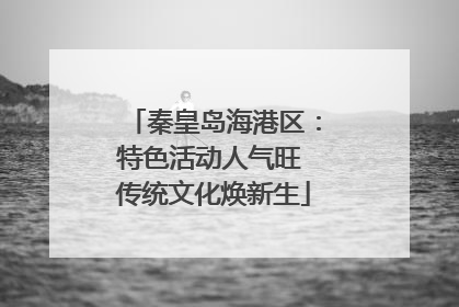 秦皇岛海港区：特色活动人气旺 传统文化焕新生