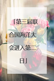 第三届联合国海洋大会进入第二日