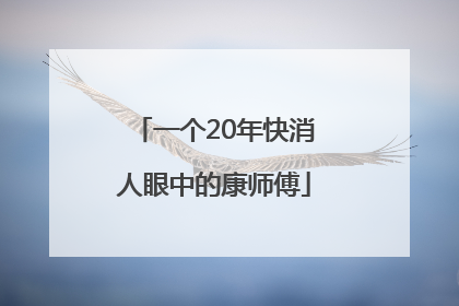 一个20年快消人眼中的康师傅
