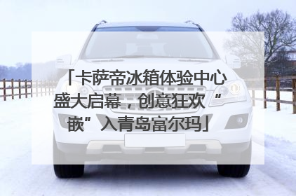 卡萨帝冰箱体验中心盛大启幕，创意狂欢“嵌”入青岛富尔玛