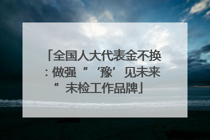 全国人大代表金不换：做强“‘豫’见未来”未检工作品牌