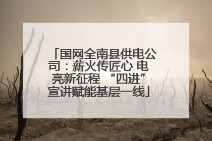 国网全南县供电公司：薪火传匠心 电亮新征程 “四进”宣讲赋能基层一线