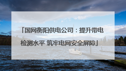 国网衡阳供电公司：提升带电检测水平 筑牢电网安全屏障