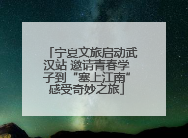 宁夏文旅启动武汉站 邀请青春学子到“塞上江南”感受奇妙之旅