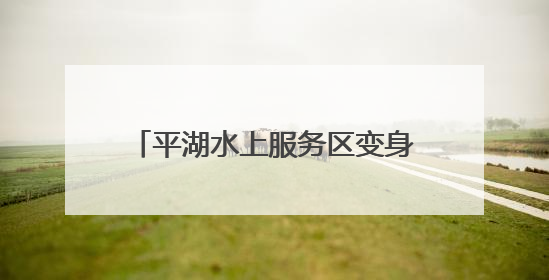 平湖水上服务区变身“全能充电宝” 为船民送上绿色能量包