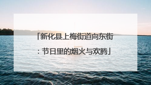 新化县上梅街道向东街：节日里的烟火与欢腾
