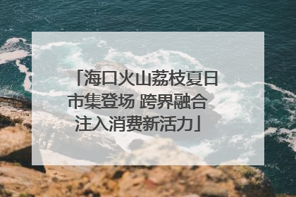 海口火山荔枝夏日市集登场 跨界融合注入消费新活力