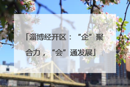 淄博经开区：“企”聚合力，“会”通发展
