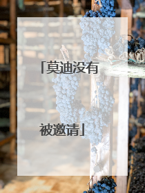 莫迪没有被邀请