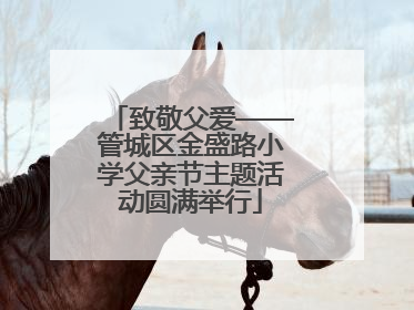致敬父爱——管城区金盛路小学父亲节主题活动圆满举行