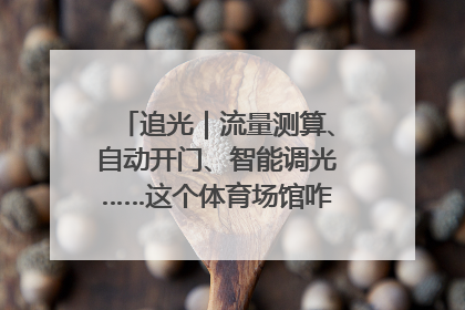 追光｜流量测算、自动开门、智能调光……这个体育场馆咋这么先进？