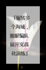 辗转多个海域，舰艇编队展开实战化演练