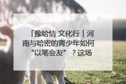 豫哈情 文化行｜河南与哈密的青少年如何 “以笔会友”？这场书画展藏着答案