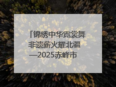 锦绣中华霓裳舞 非遗薪火耀北疆—2025赤峰市“文化和自然遗产日”非遗宣传展示活动纪实