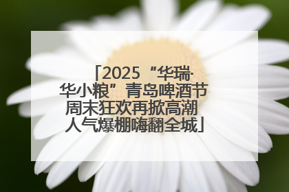 2025“华瑞·华小粮”青岛啤酒节周末狂欢再掀高潮 人气爆棚嗨翻全城